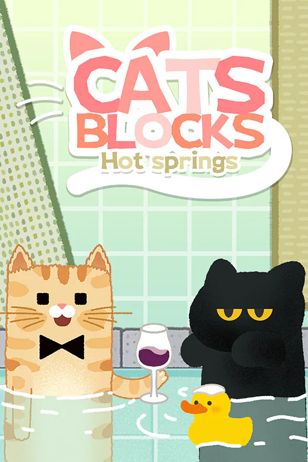 Copertina di CATS BLOCKS: HOT SPRINGS
