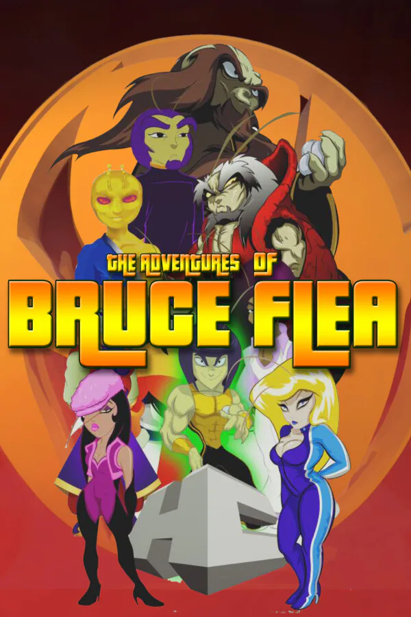 Copertina di The Adventures of Bruce Flea