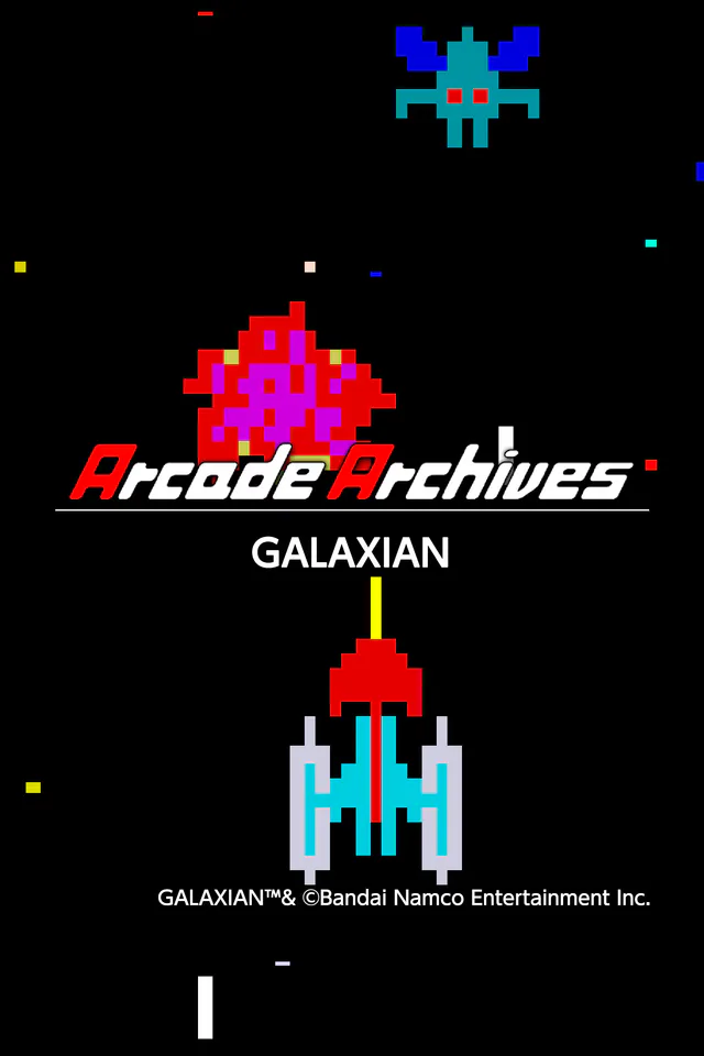 Copertina di Arcade Archives GALAXIAN