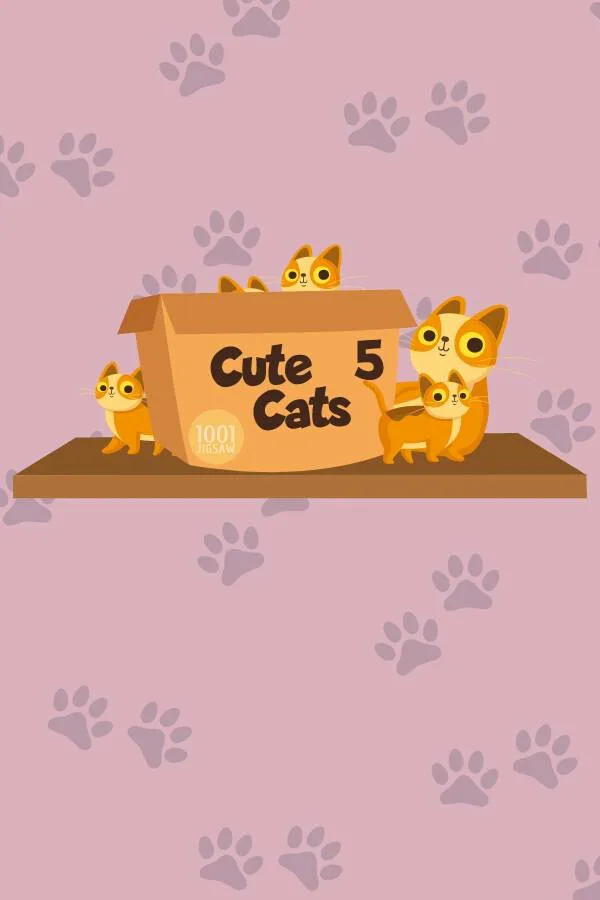 Copertina di 1001 Jigsaw. Cute Cats 5