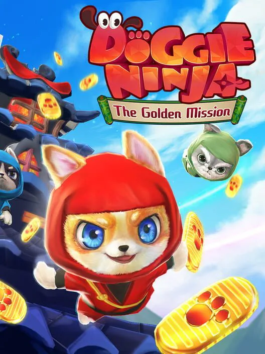 Copertina di Doggie Ninja The Golden Mission