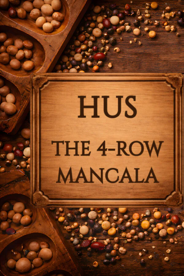 Copertina di Hus: The 4-Row Mancala