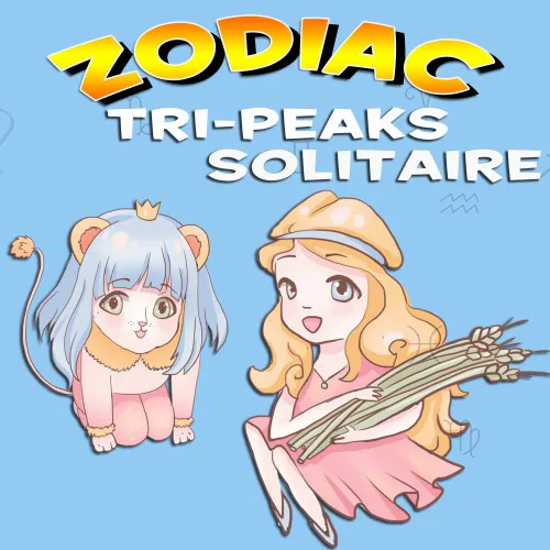 Copertina di Zodiac Tri Peaks Solitaire