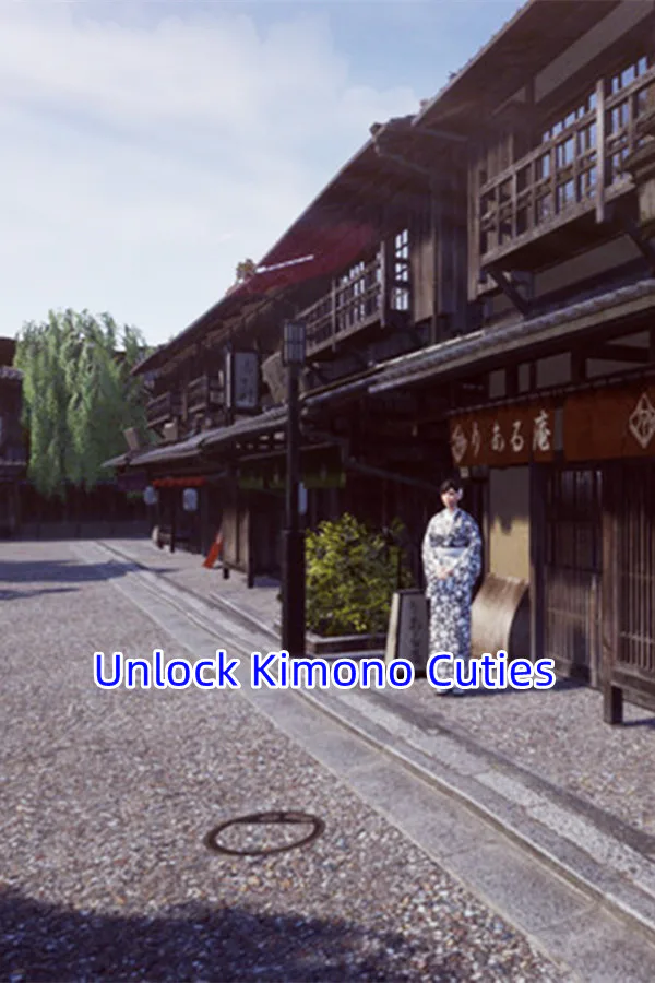 Copertina di Unlock Kimono Cuties