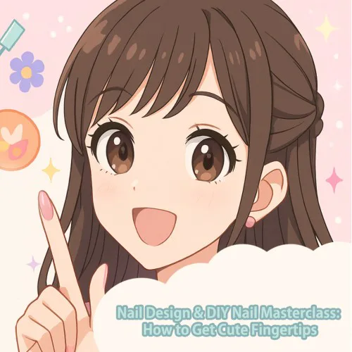 Copertina di Nail Design & DIY Nail Masterclass: How to Get Cute Fingertips