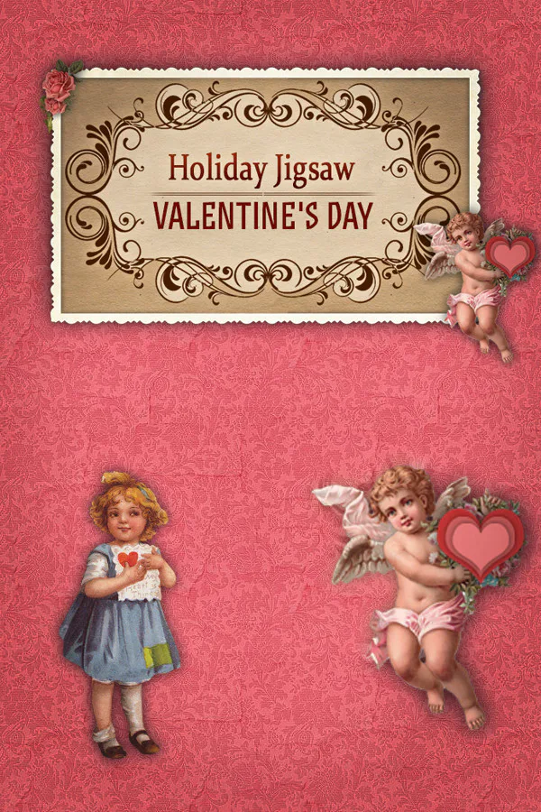Copertina di Holiday Jigsaw Valentine's day