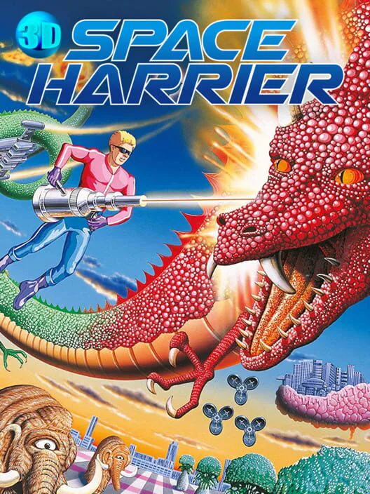 Copertina di 3D Space Harrier