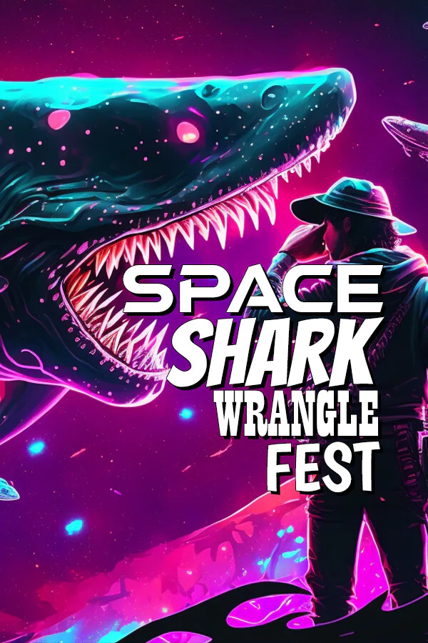 Copertina di Space Shark Wrangle Fest