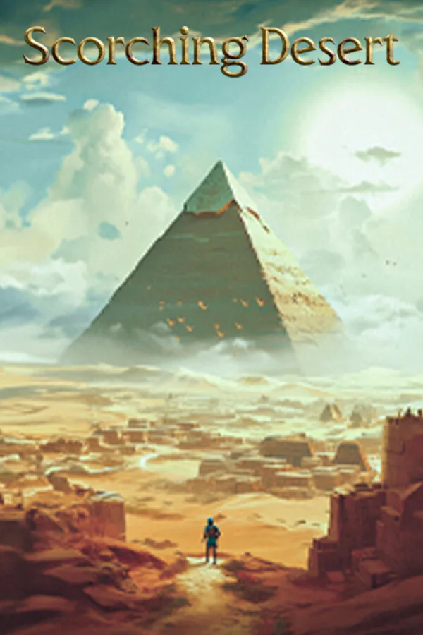 Copertina di Scorching Desert
