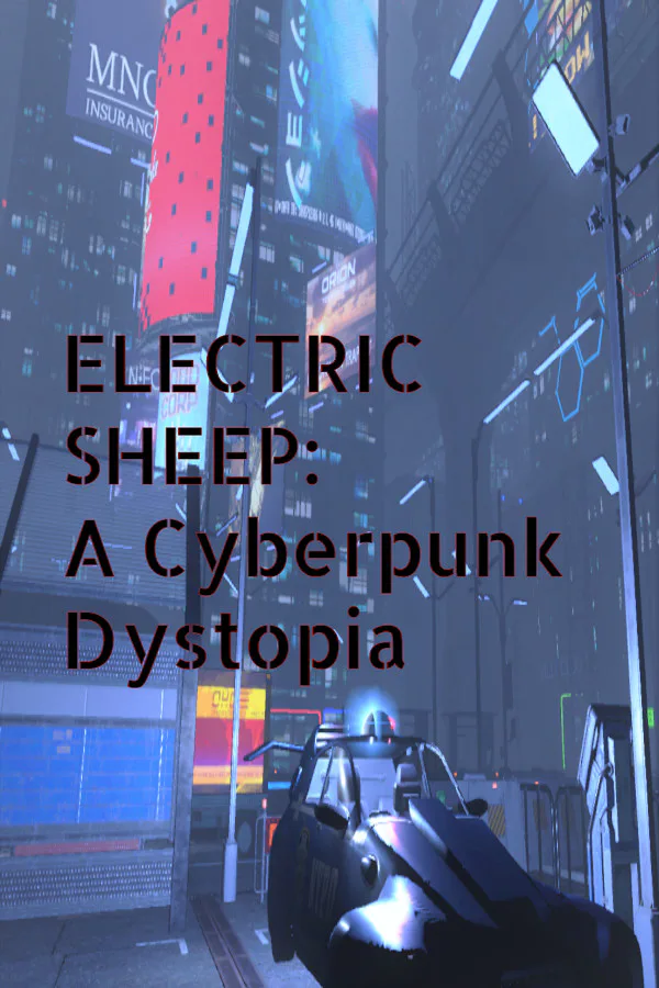 Copertina di Electric Sheep: A Cyberpunk Dystopia