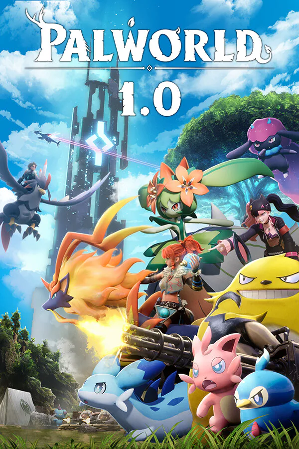 Copertina di Palworld