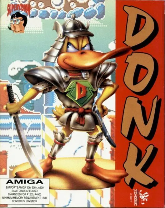 Copertina di Donk!: The Samurai Duck!