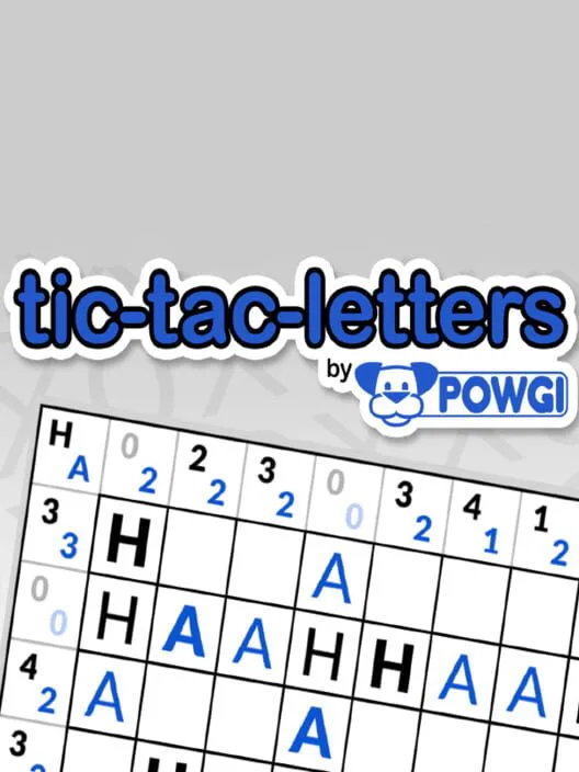 Copertina di Tic-Tac-Letters by POWGI