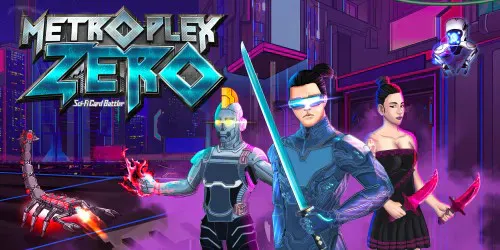 Copertina di Metroplex Zero: Sci-Fi Card Battler