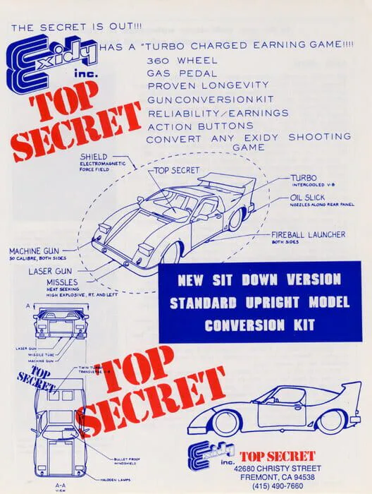 Copertina di Top Secret