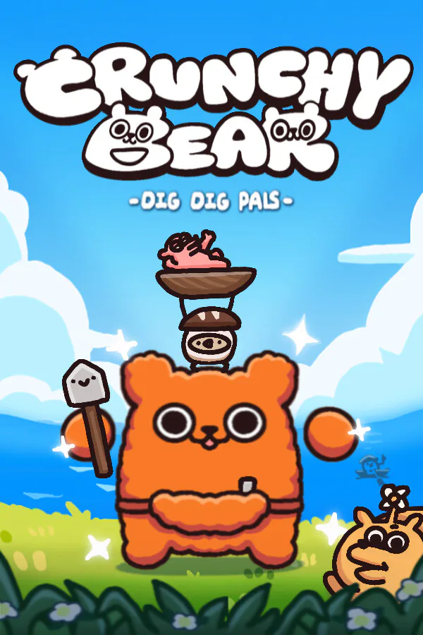 Copertina di Crunchy Bear: Dig Dig Pals