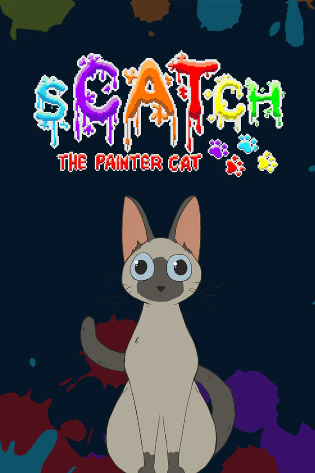 Copertina di sCATch: The Painter Cat