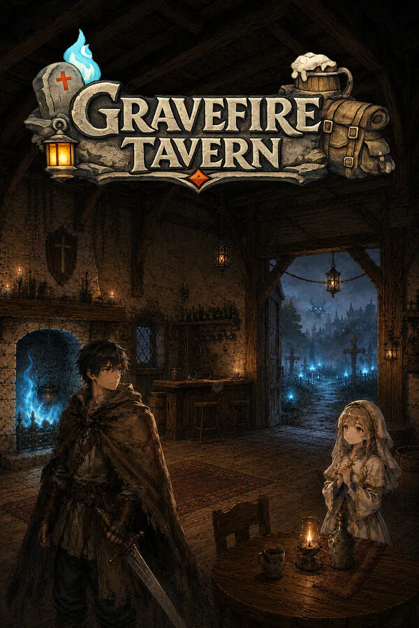 Copertina di Gravefire Tavern