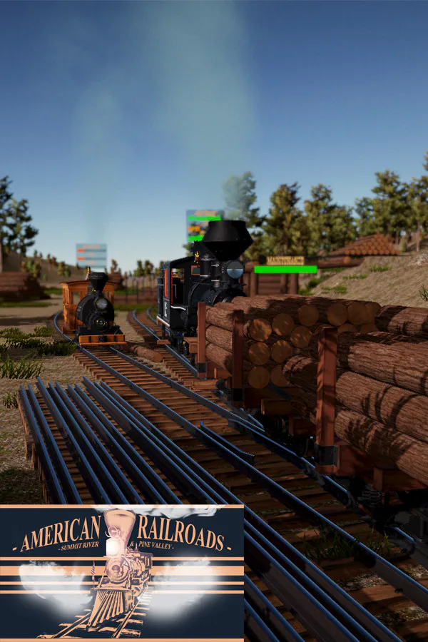 Copertina di American Railroads - Summit River & Pine Valley