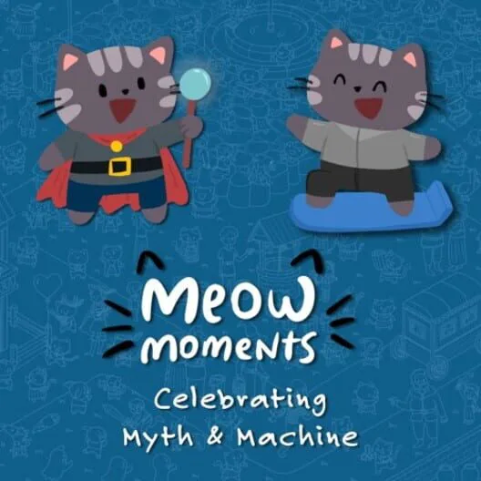 Copertina di Meow Moments: Celebrating Myth & Machine