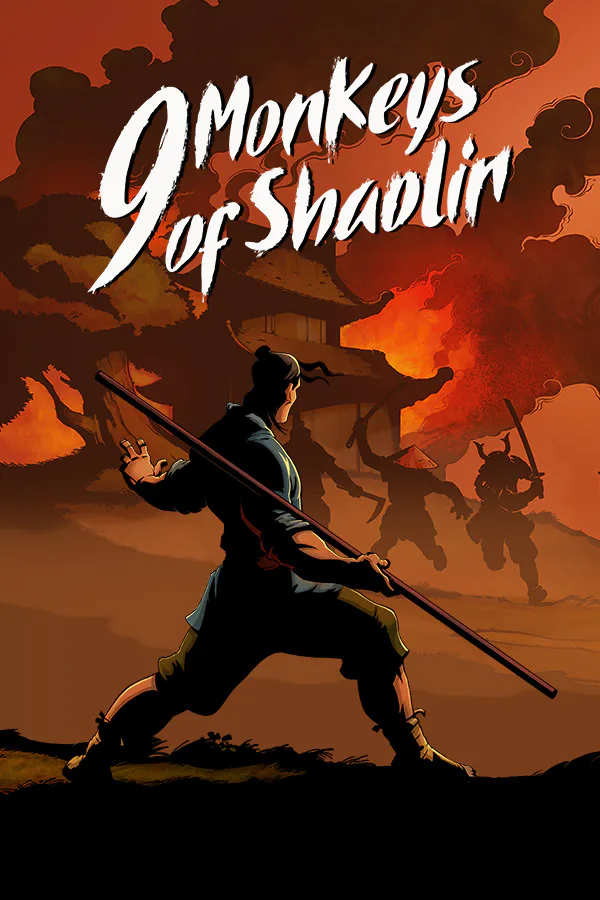 Copertina di 9 Monkeys of Shaolin
