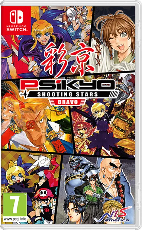 Copertina di Psikyo Shooting Stars Bravo