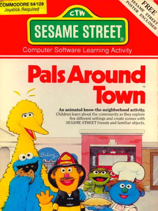 Copertina di Sesame Street Pals Around Town