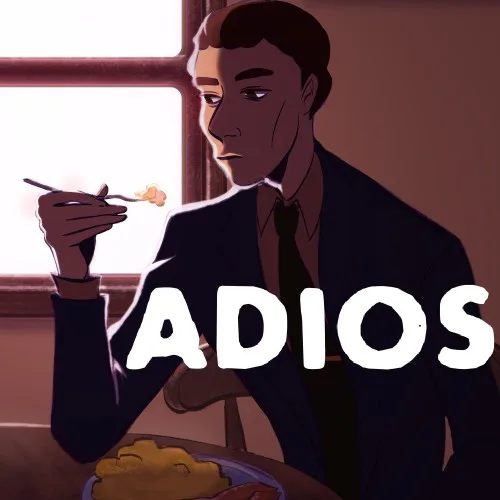 Copertina di Adios