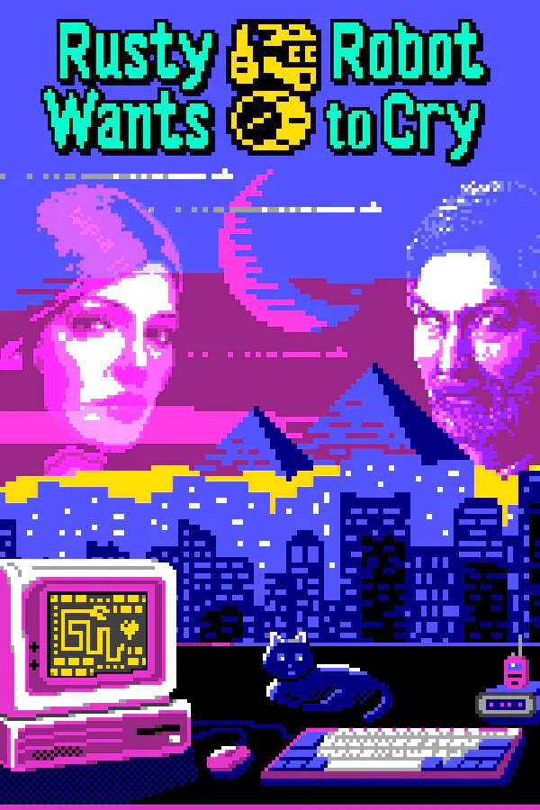 Copertina di Rusty Robot Wants to Cry