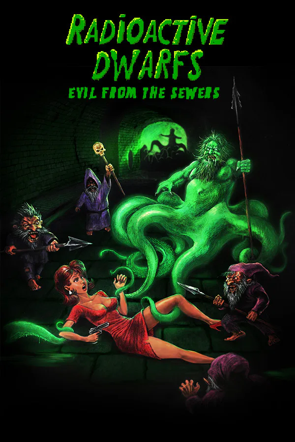 Copertina di Radioactive Dwarfs: Evil From The Sewers