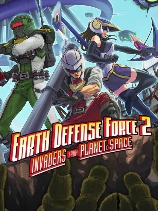 Copertina di Earth Defense Force 2: Invaders from Planet Space