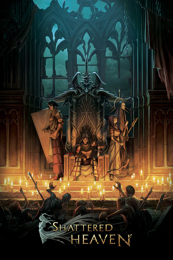 Copertina di Shattered Heaven