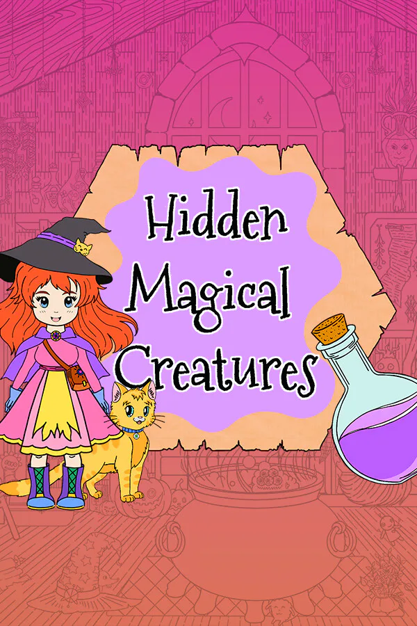 Copertina di Hidden Magical Creatures