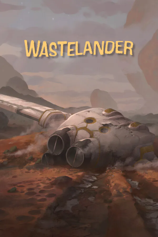Copertina di Wastelander