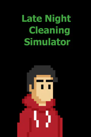 Copertina di Late Night Cleaning Simulator