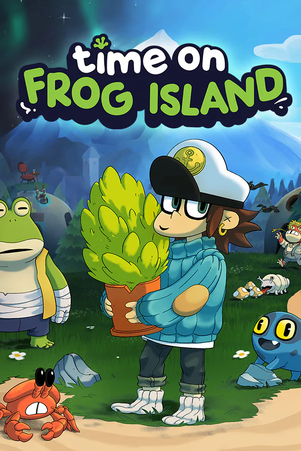 Copertina di Time on Frog Island