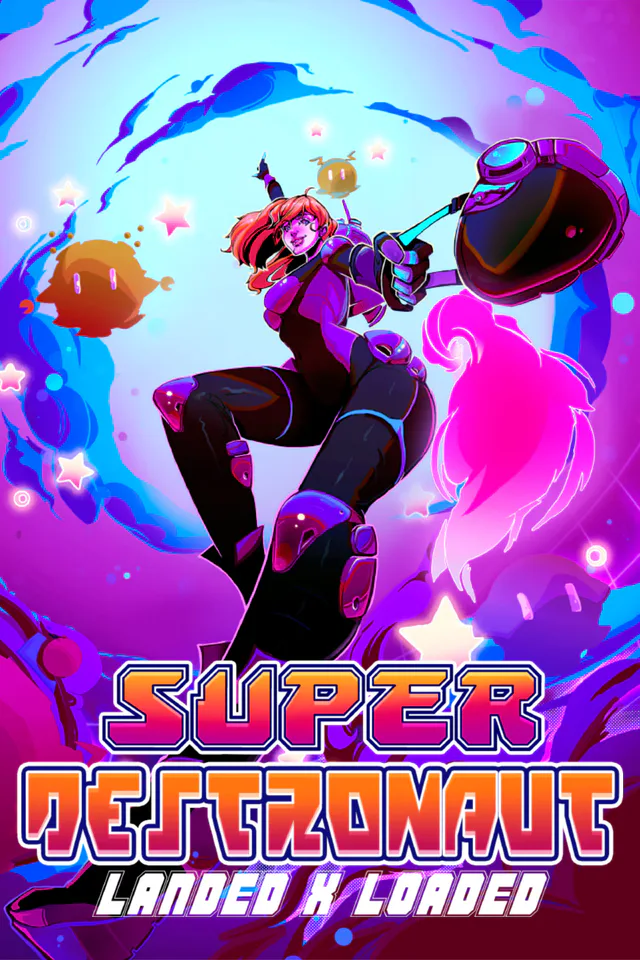 Copertina di Super Destronaut Landed X Loaded