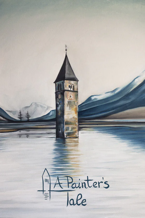 Copertina di A Painter's Tale: Curon, 1950