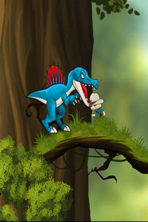 Copertina di Lost with Dinosaurs