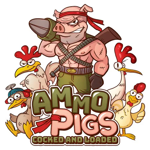 Copertina di Ammo Pigs: Cocked and Loaded