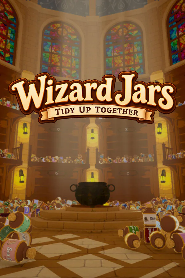 Copertina di Wizard Jars: Tidy Up Together