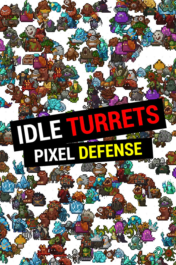 Copertina di Idle Turrets Pixel Defense