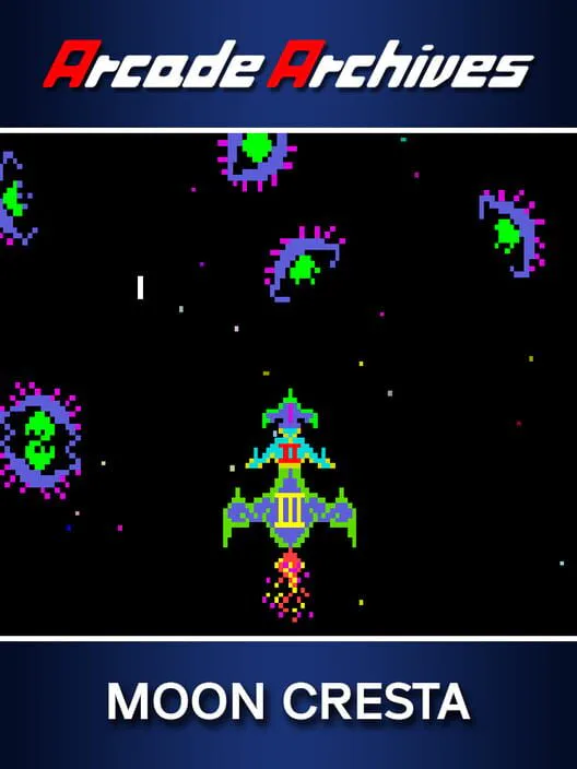Copertina di Arcade Archives MOON CRESTA