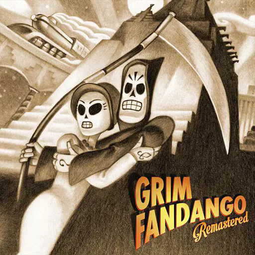 Copertina di Grim Fandango Remastered