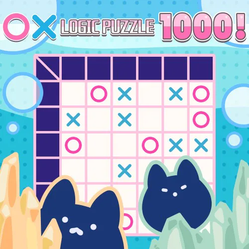 Copertina di 〇× LOGIC PUZZLE 1000 !