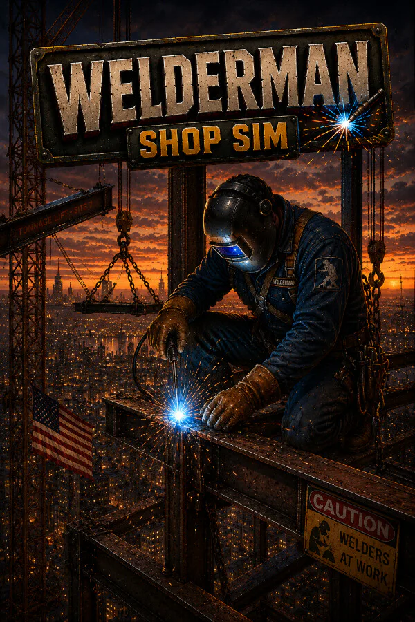 Copertina di Welderman Shop Sim