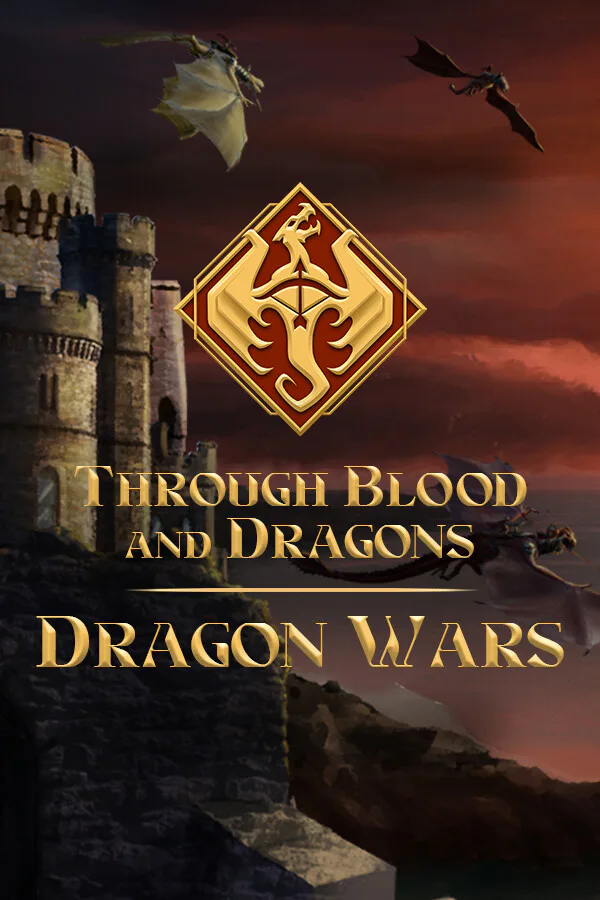 Copertina di Through Blood and Dragons - Dragon Wars