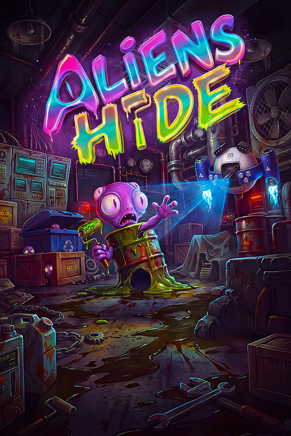 Copertina di Aliens Hide