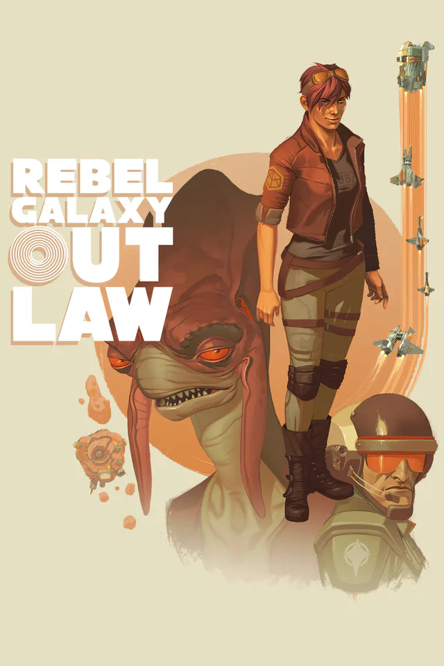 Copertina di Rebel Galaxy Outlaw