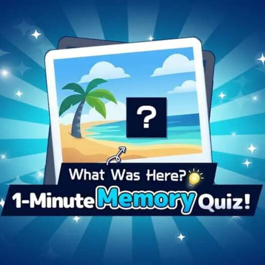 Copertina di What Was Here? 1-Minute Memory Quiz!!